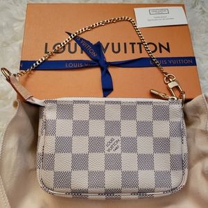 ❌SOLD❌Louis Vuitton Mini Pochette Azur BNIB
